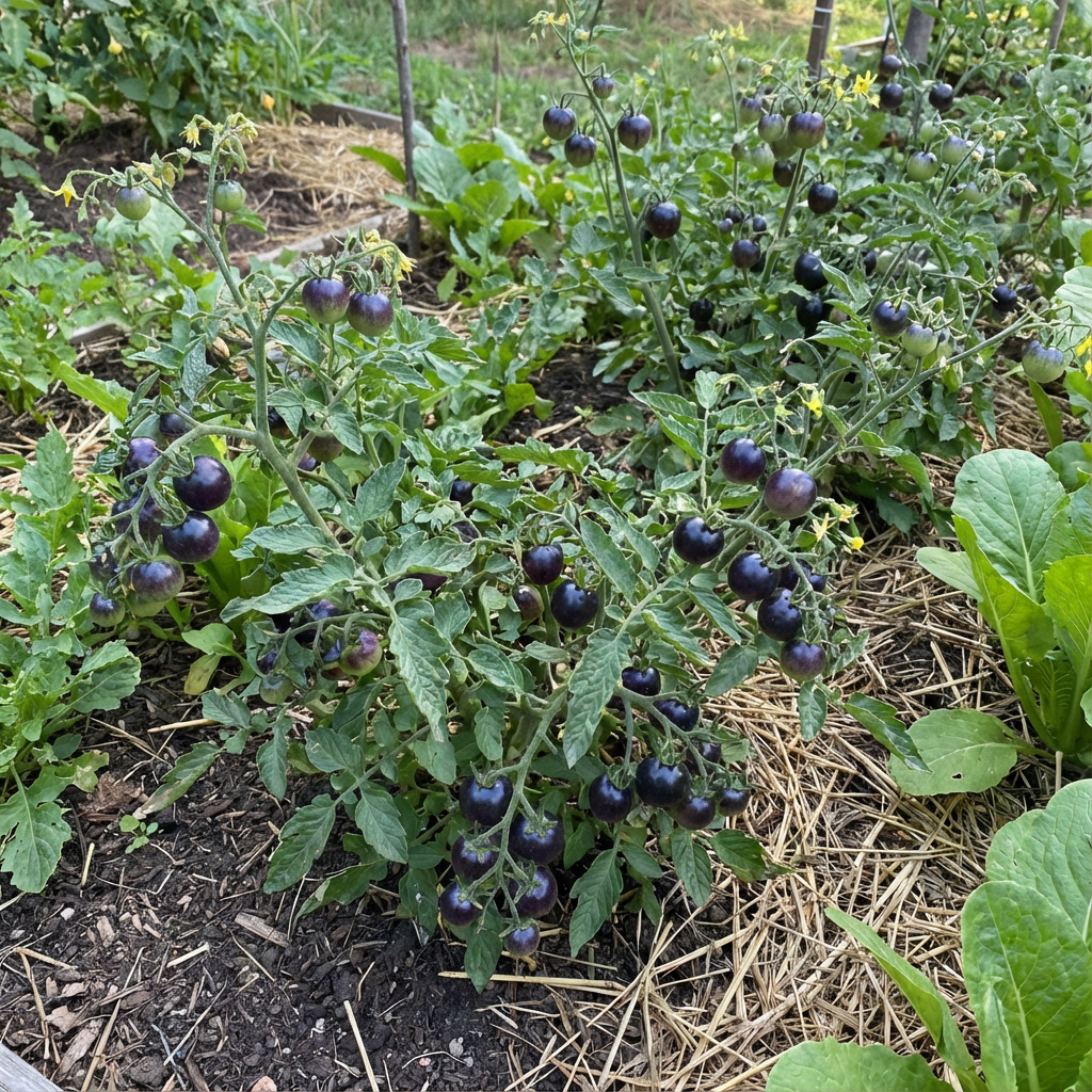 Blue Berries Tomato Seeds – Unique, Colorful Blue Tomatoes for Your Garden