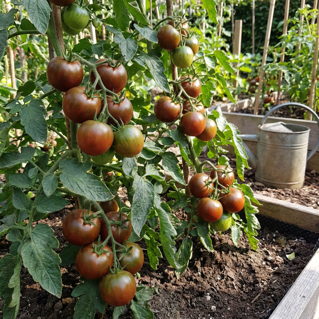 Brown Flesh Organic Tomato Seeds – Heirloom, Richly Flavored Tomatoes for Your Garden