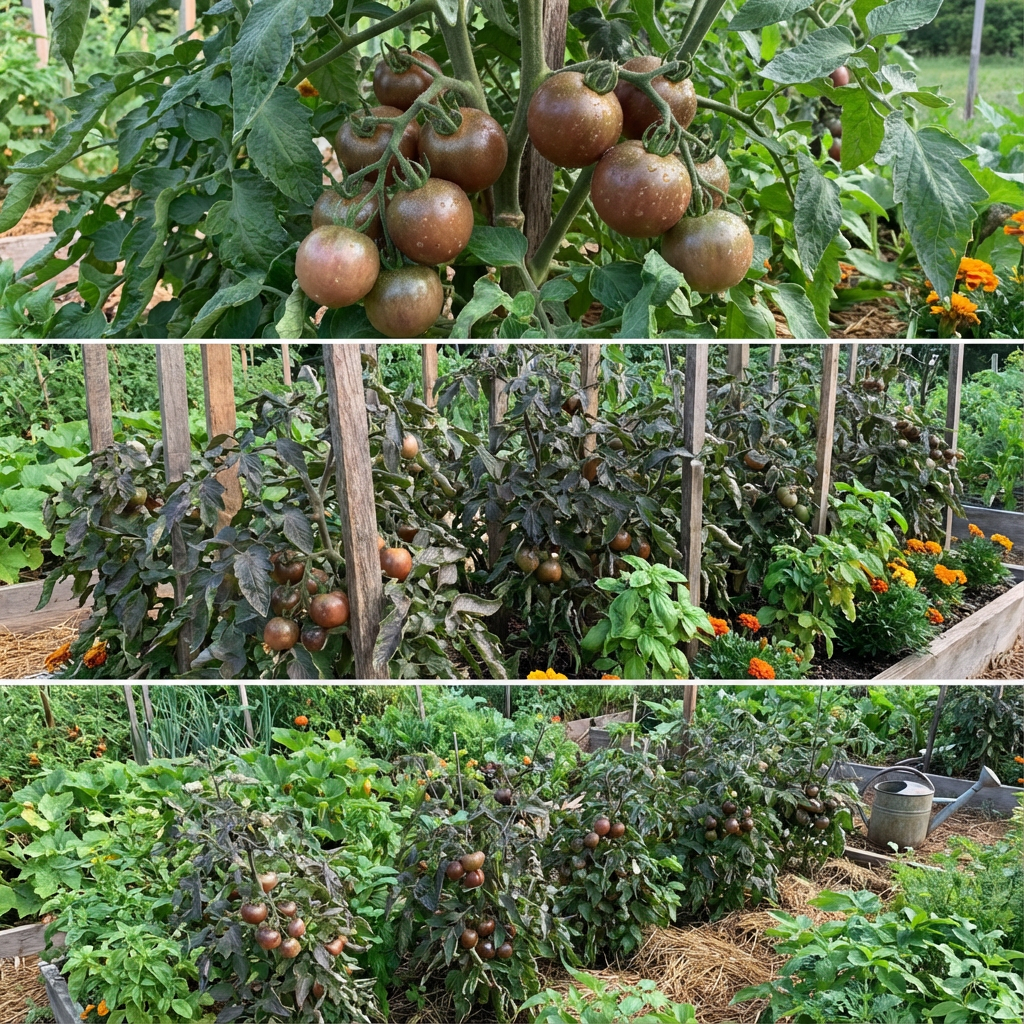 Brown Flesh Organic Tomato Seeds – Heirloom, Richly Flavored Tomatoes for Your Garden