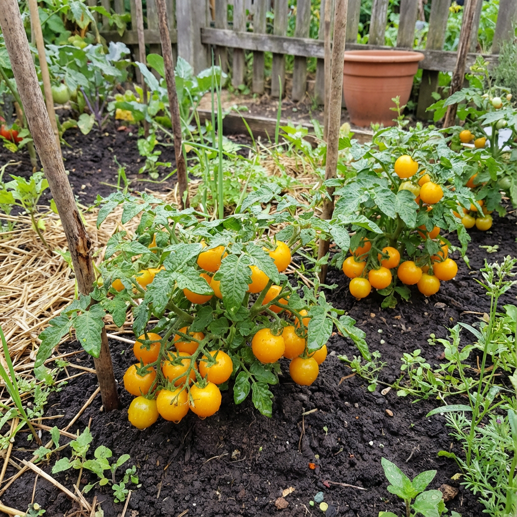 Gold Currant Tomato Seeds – Sweet, Small Heirloom Tomatoes for Your Garden