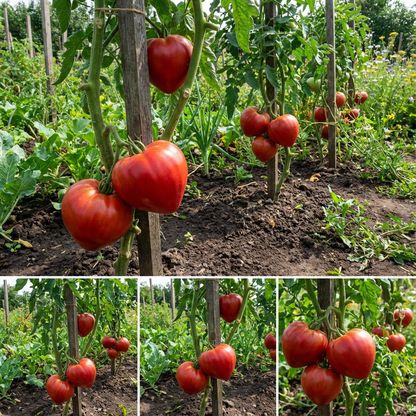 Red Heart Tomato Seeds – Delicious, Heart-Shaped Tomatoes for Fresh Eating