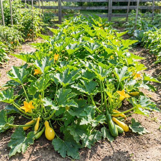 Straightneck Summer Squash Seeds – Productive Yellow Variety