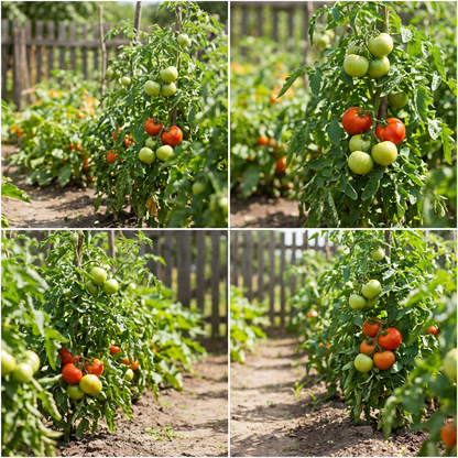 Balkon Red F1 Tomato Seeds – Compact Variety for Pots and Balconies