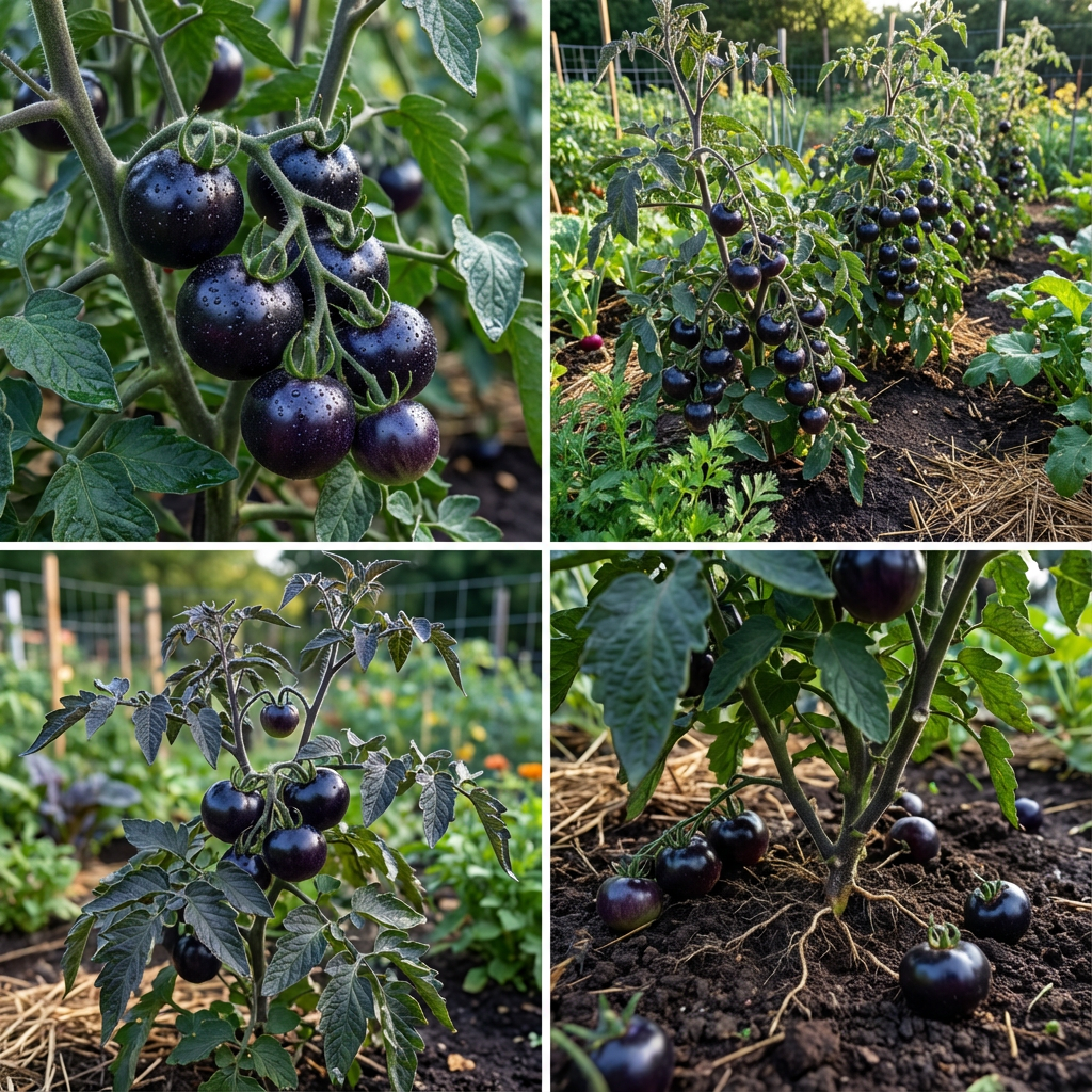 Indigo Rose Organic Tomato Seeds – Dark Purple Antioxidant-Rich Variety