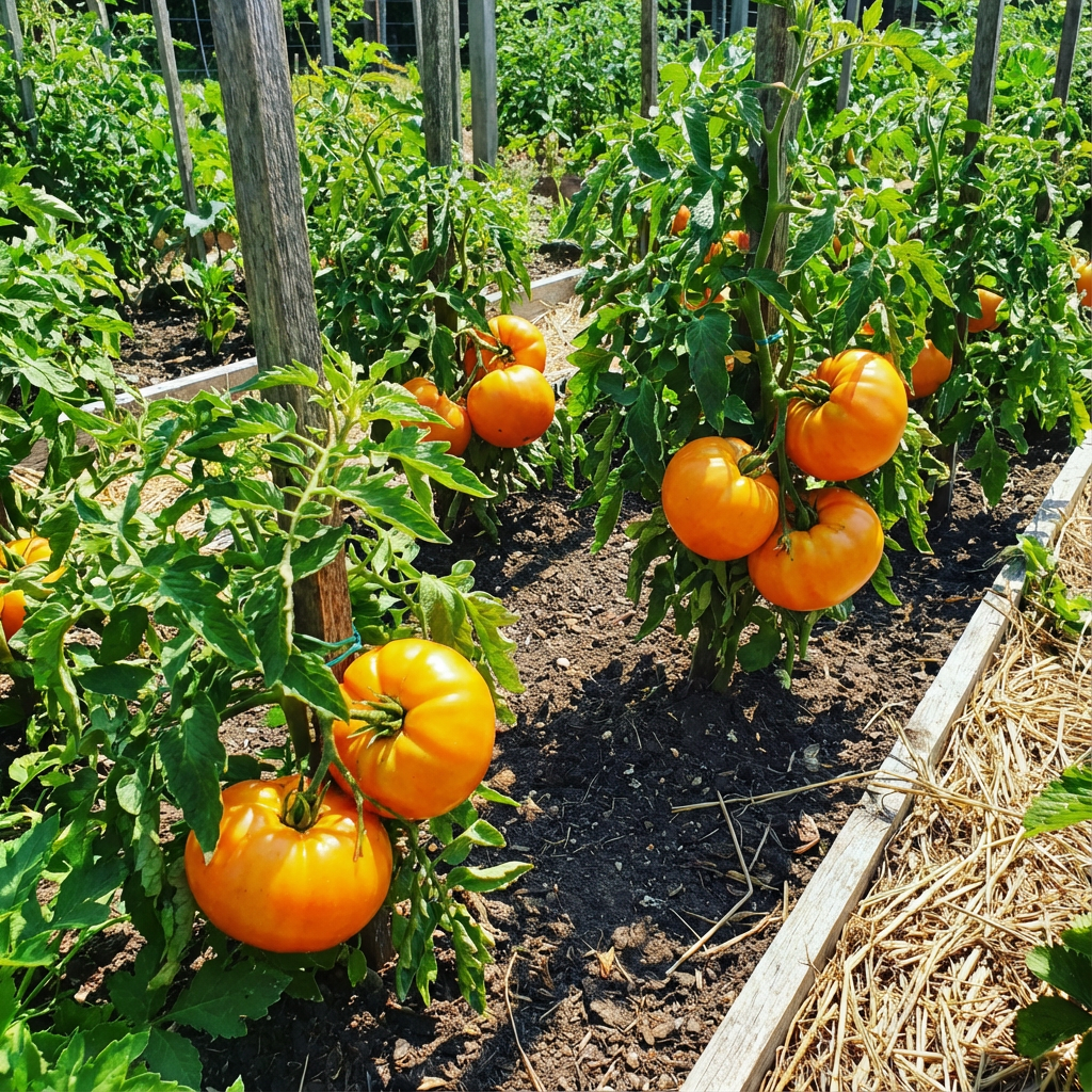 Big Orange Tomato Seeds – Large, Juicy Orange Tomatoes for Your Garden or Orchard