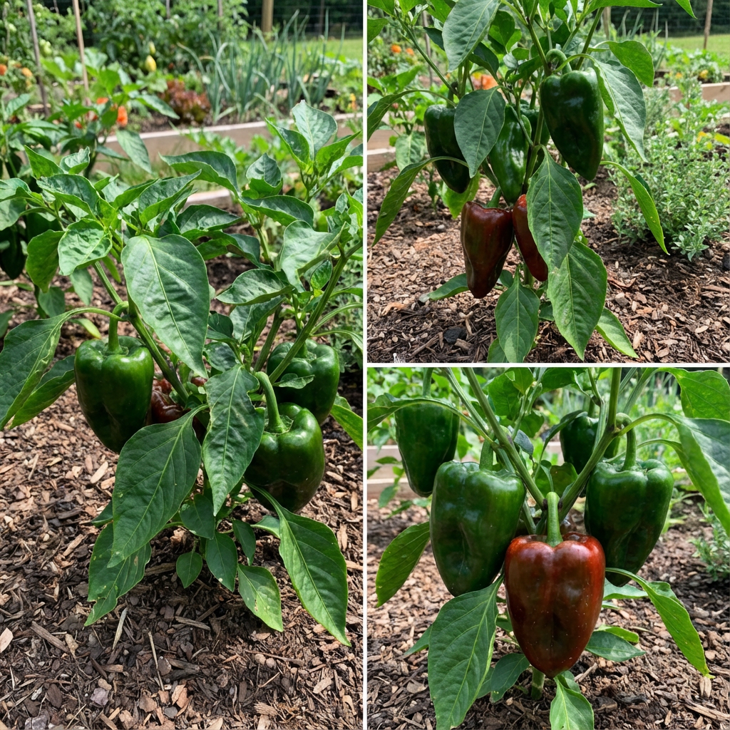 Ancho Poblano Pepper Seeds for Planting vegetable patch garden