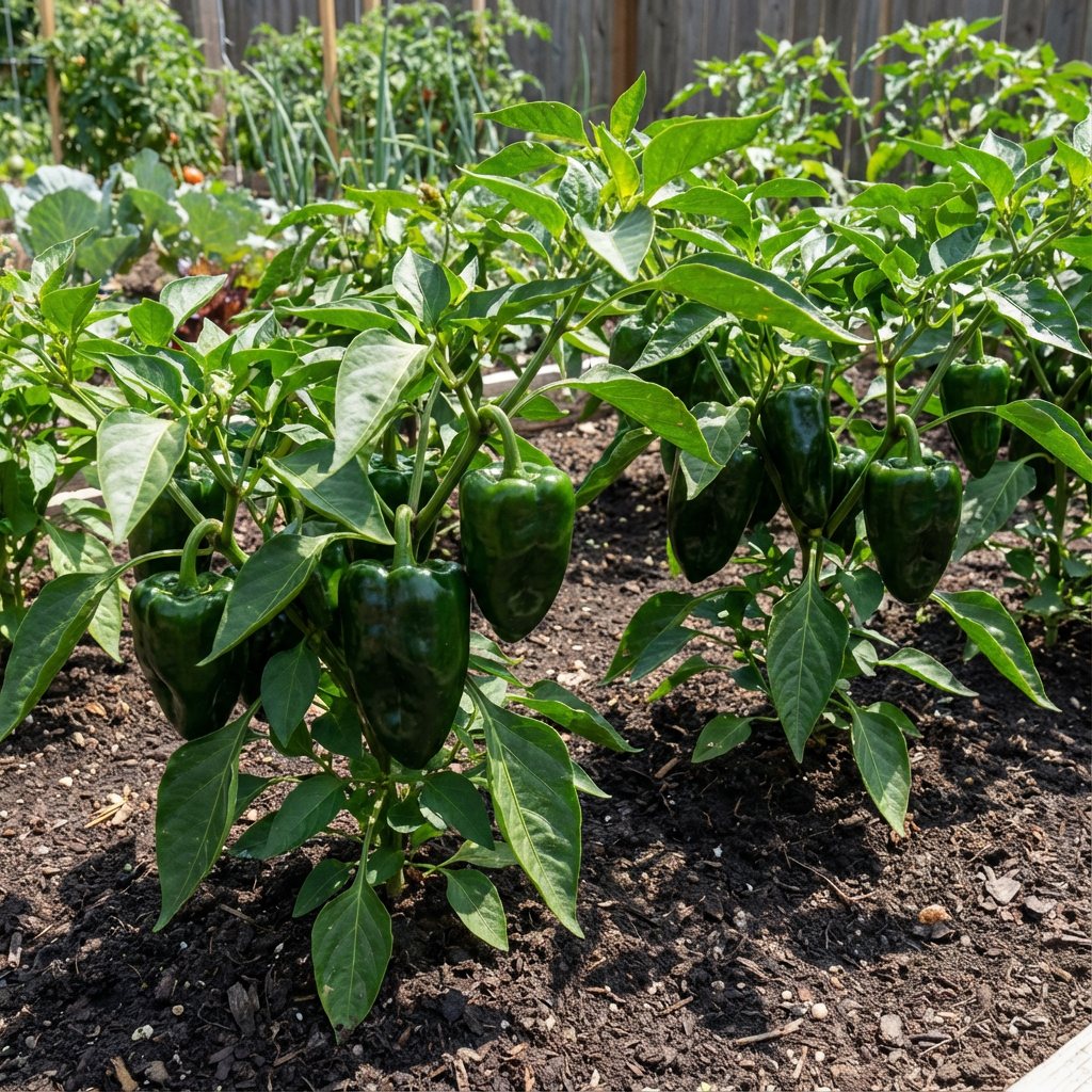 Ancho Poblano Pepper Seeds for Planting vegetable patch garden