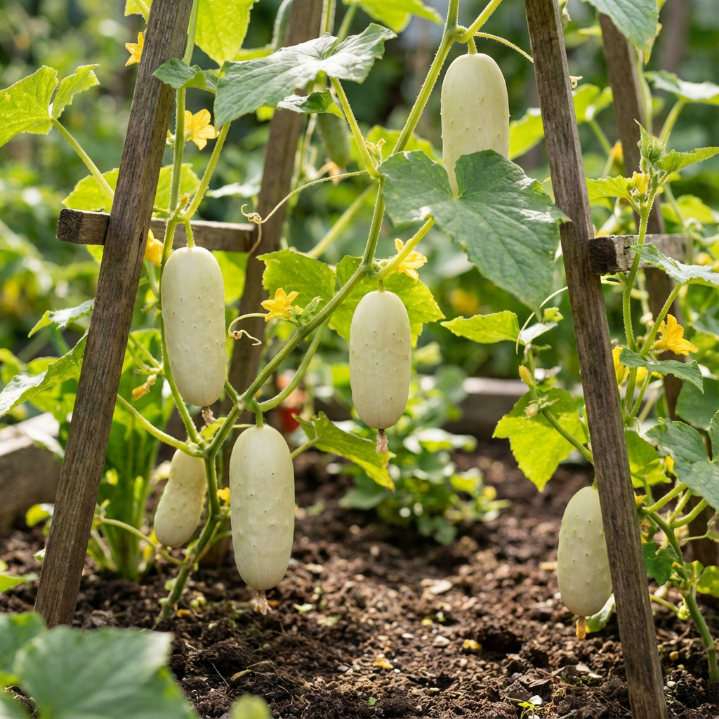 Mini White Cucumber Seeds for Planting vegetable patch