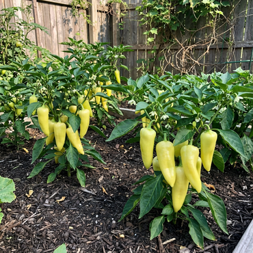 Hungarian Yellow Wax Pepper Seeds – Organic Heirloom Variety for 2017