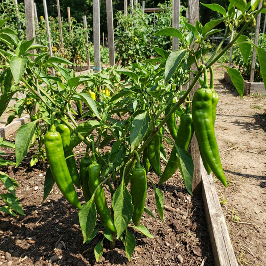 Big Jim Pepper Seeds – Organic Heirloom Giant Chili for 2017