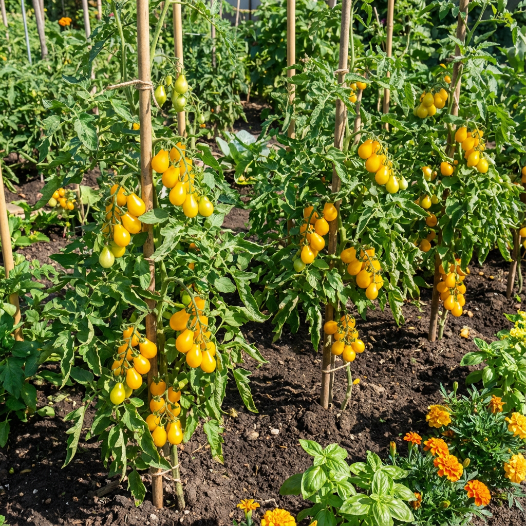 Yellow Pear Tomato Seeds – Organic Heirloom Mini Tomato for 2017