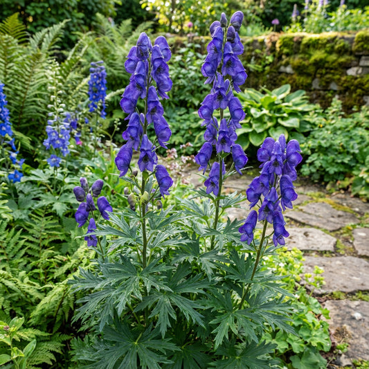 Blue Monkshood Seeds for Planting - Premium Flower Seeds