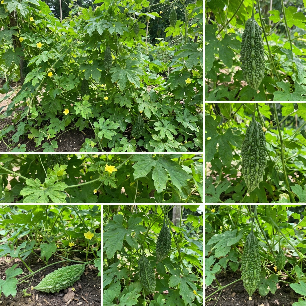 Bitter Gourd Seeds for Planting Momordica Charantia vegetable patch healing garden