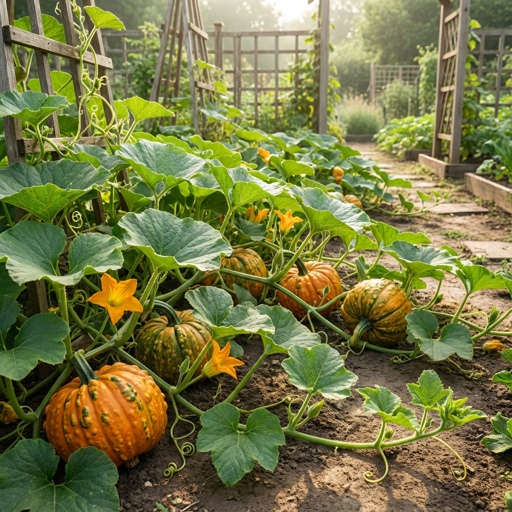 Bonsai Pumpkin Seeds for Planting Cucurbita Pepo miniature garden container patch