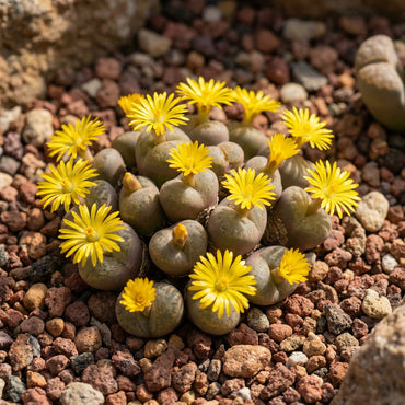 Yellow Conophytum Flower Planting Seeds  Seed for Unique and Compact Blooms