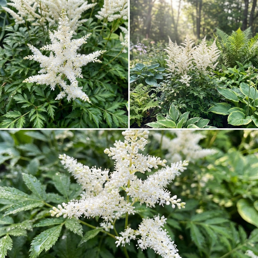 White Astilbe Flower Seeds for Planting - Perfect for Lush Garden