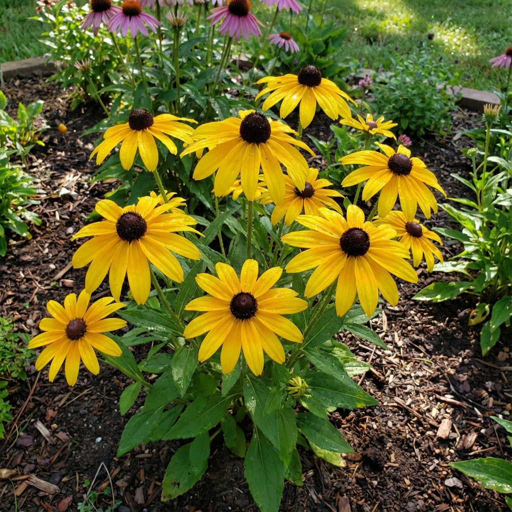 Yellow Black-Eyed Susan Planting Seeds - Bright Garden Blooms