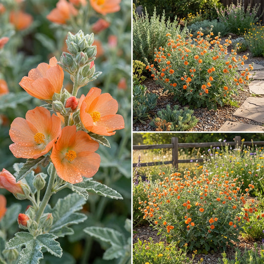 Orange Sphaeralcea Flower Seeds for Planting  Perennial Blooms