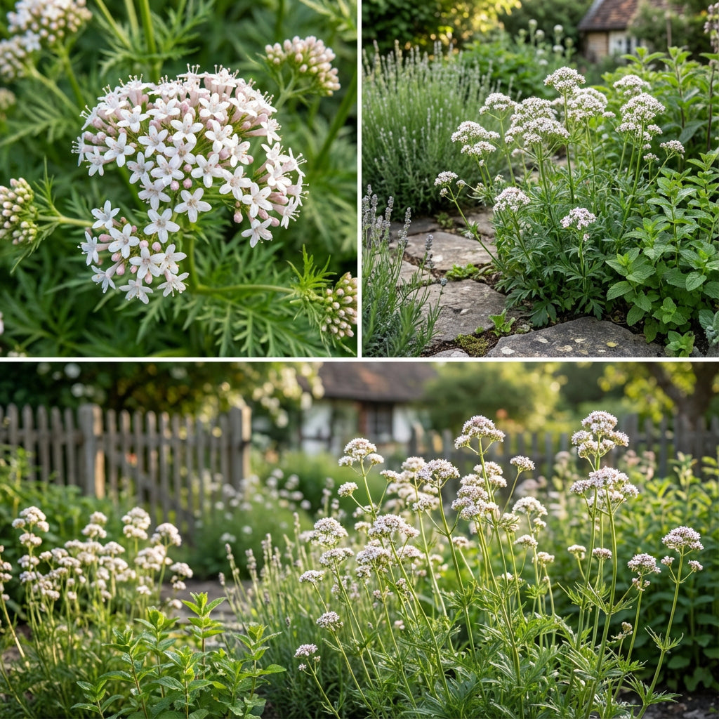 White Valeriana Planting Essentials for Garden Success  Seed Provided
