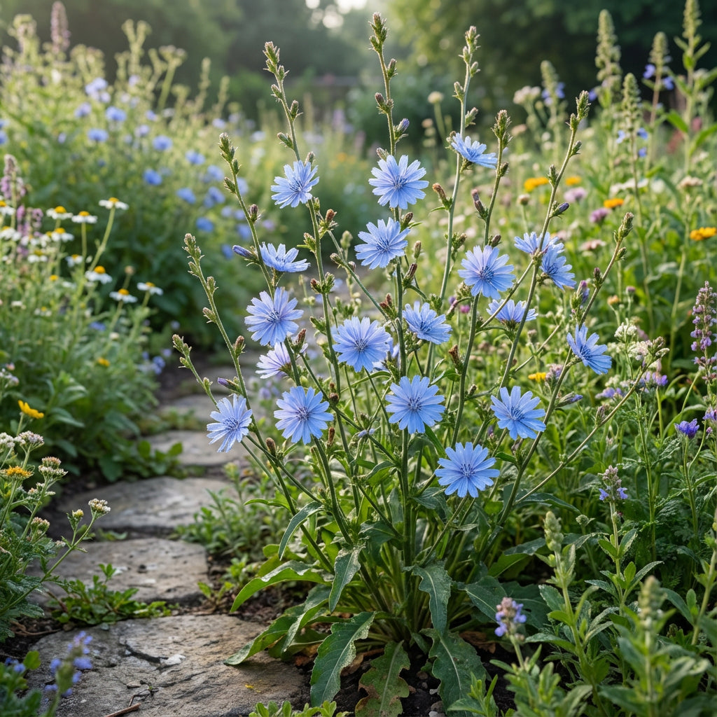 Blue Cichorium Intybus Seeds for Planting