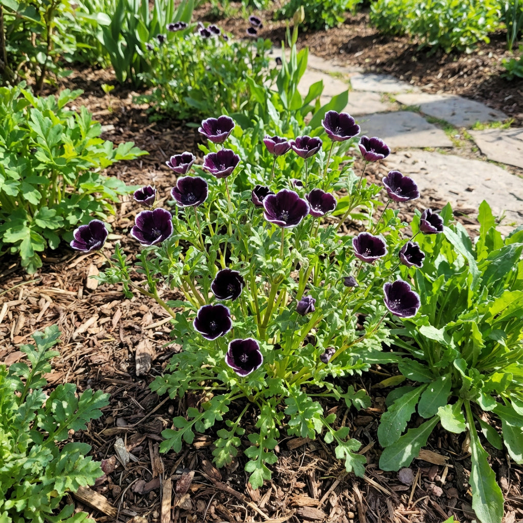 Black Menziesii Flower Seeds  Grow Stunning Blooms in Your Garden