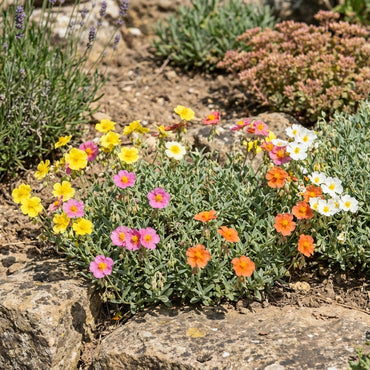 Mixed Helianthemum Rock Rose Seeds for Planting