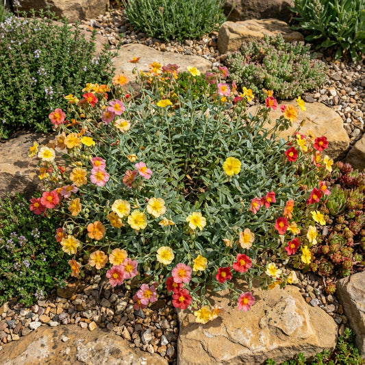 Mixed Helianthemum Rock Rose Seeds for Planting