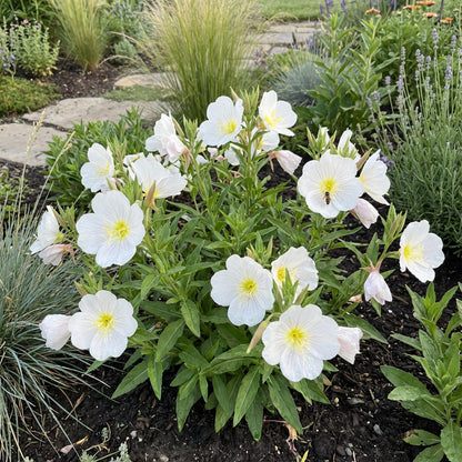 White Evening Primrose Flower Seeds for Planting - Perfect for Adding Elegance to Your Landscape