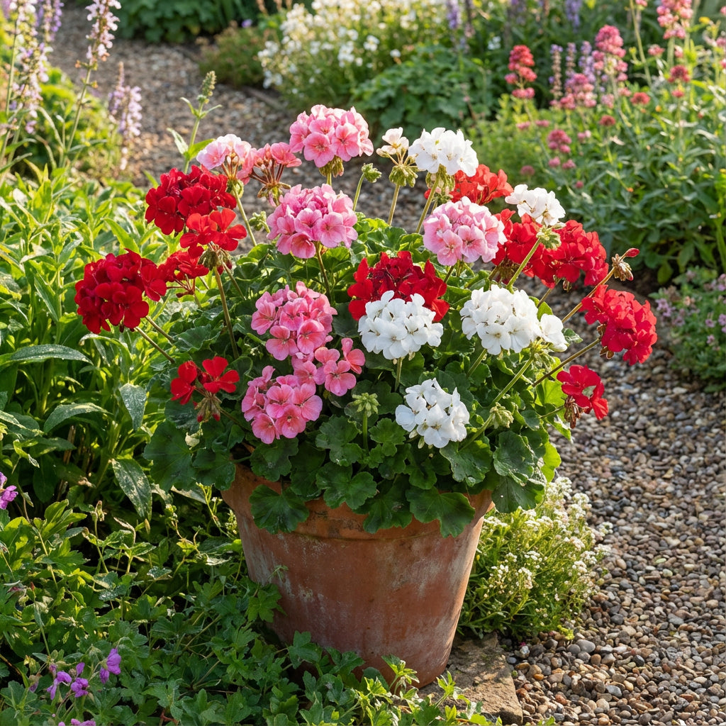 Mixed Pelargonium Flower Seeds for Planting