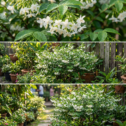 White Mok Flower Planting - Seed for Serene and Elegant Blooms