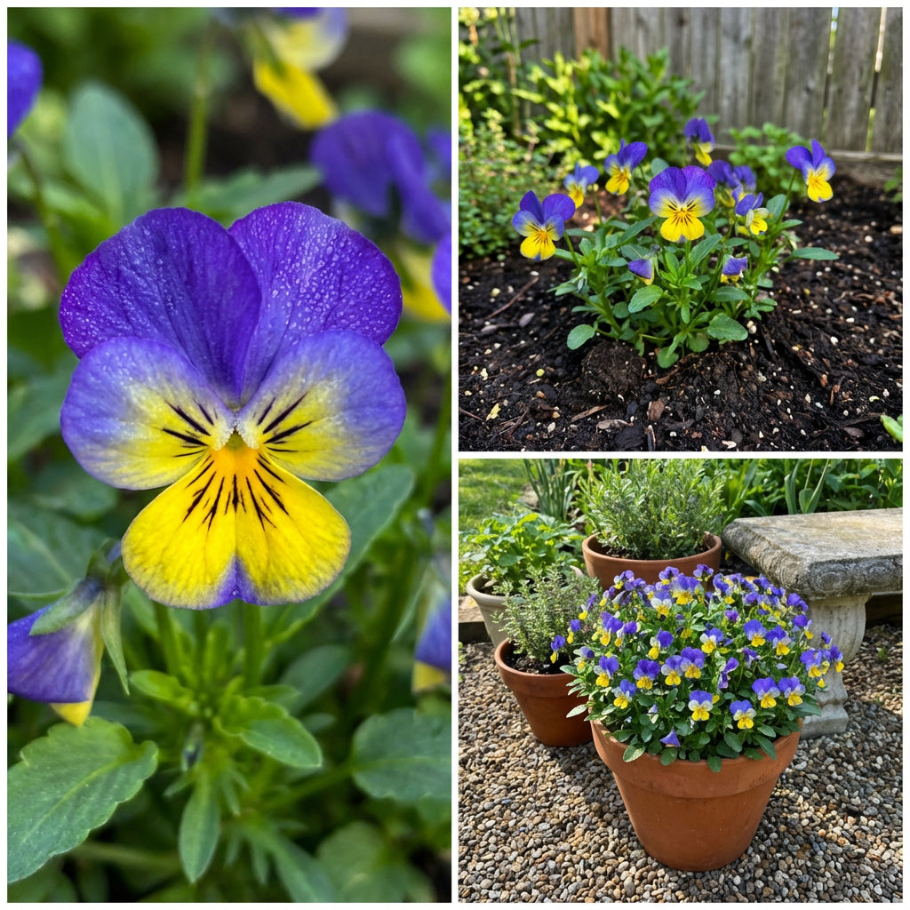 Blue Jump Up Flower Seeds for Planting