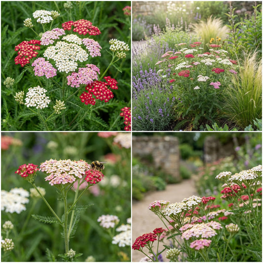 Mixed Achillea Millefolium Flower Planting Seeds for Vibrant Gardens