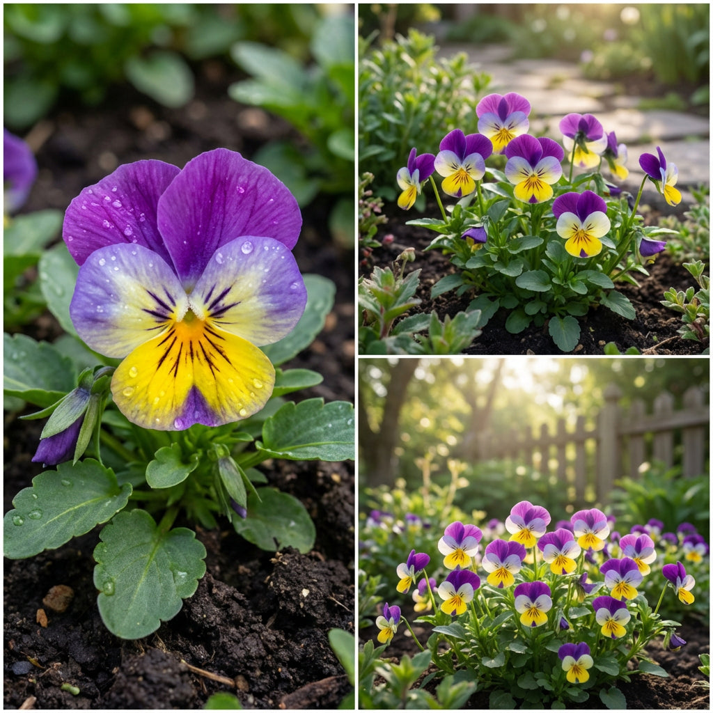 Viola Tricolor Flower Seeds for Planting