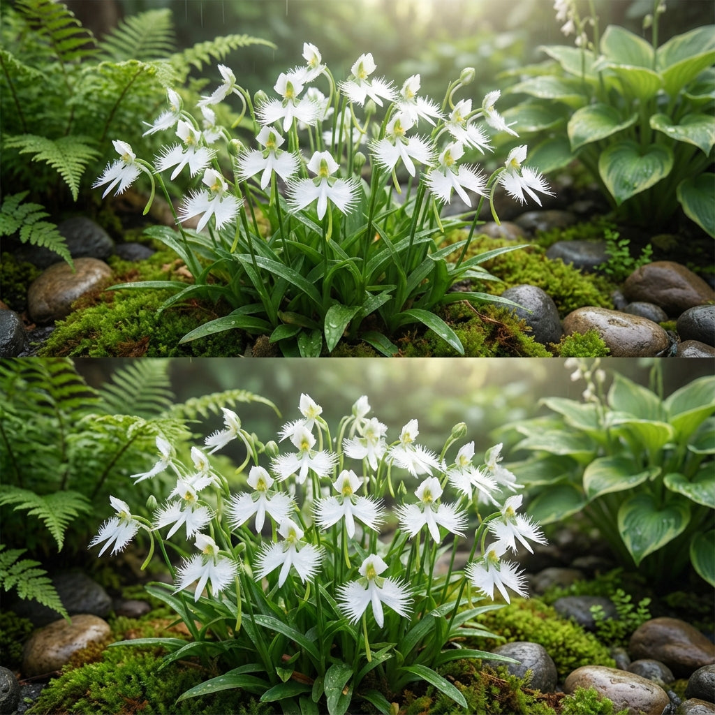 White Egret Orchid Seeds for Planting  Grow Your Own Exotic Flowers