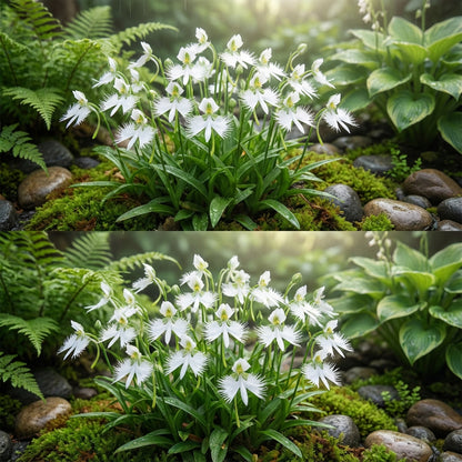 White Egret Orchid Seeds for Planting  Grow Your Own Exotic Flowers