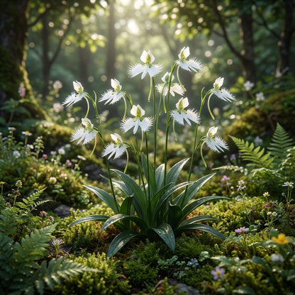 White Egret Orchid Seeds for Planting  Grow Your Own Exotic Flowers