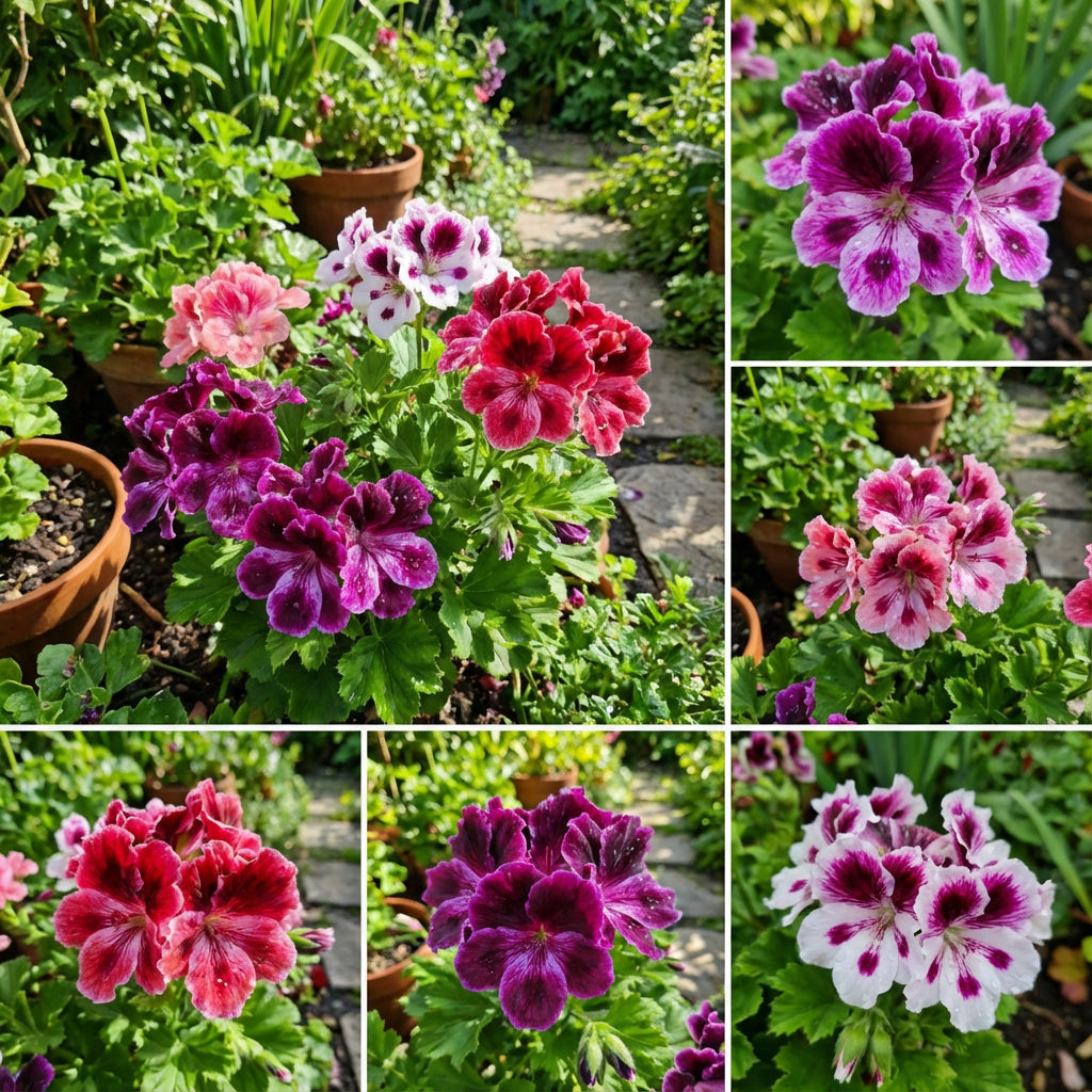 Mixed Regal Pelargonium Seeds for Planting