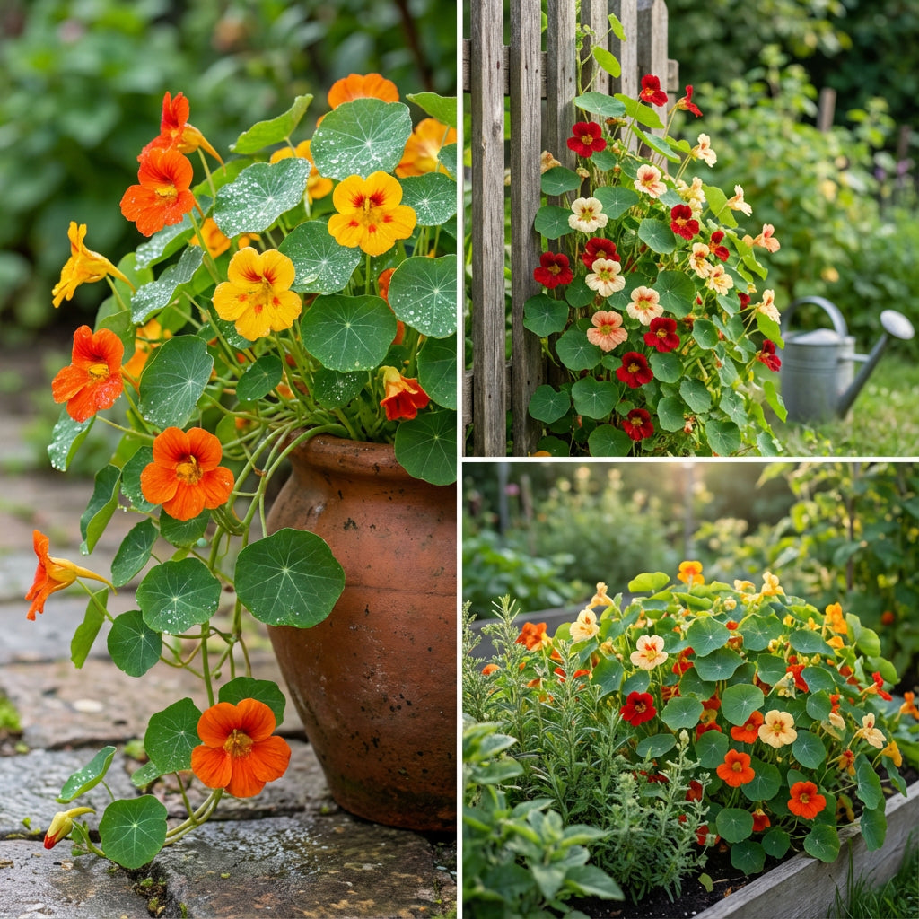 Nasturtium Seeds for Planting Edible Flower Blooms