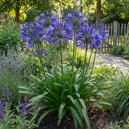 Agapanthus Planting Seeds for Large Blooms | Exotic Ground Cover