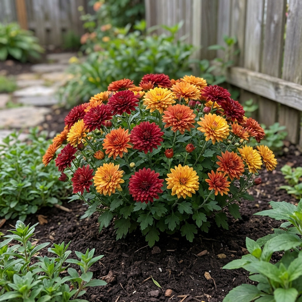 Chrysanthemum Flower Seeds for Vibrant Fall Planting