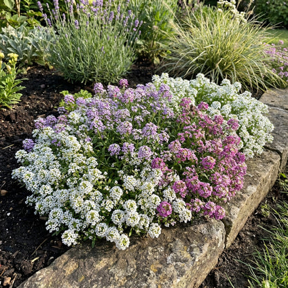 Mixed Lobularia Flower Planting Seeds for Vibrant Gardens