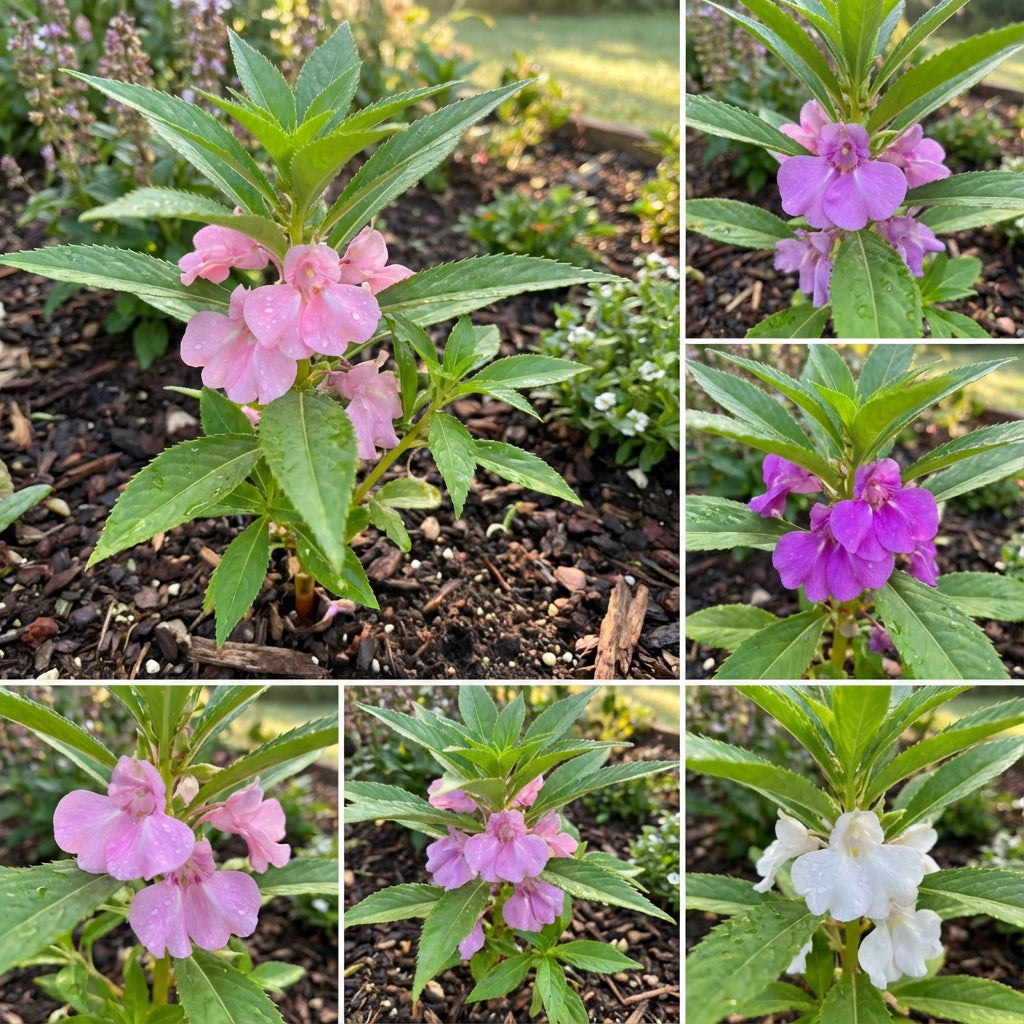 Balsamine Seeds for Colorful Garden Blooms