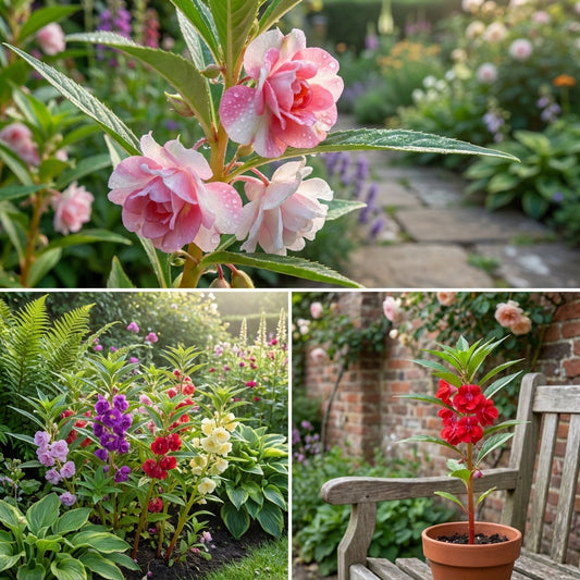 Balsamine Seeds for Colorful Garden Blooms