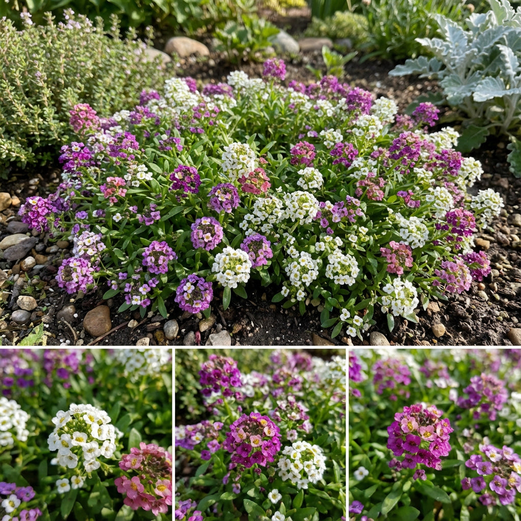 Mixed Lobularia Flower Planting Seeds for Vibrant Gardens