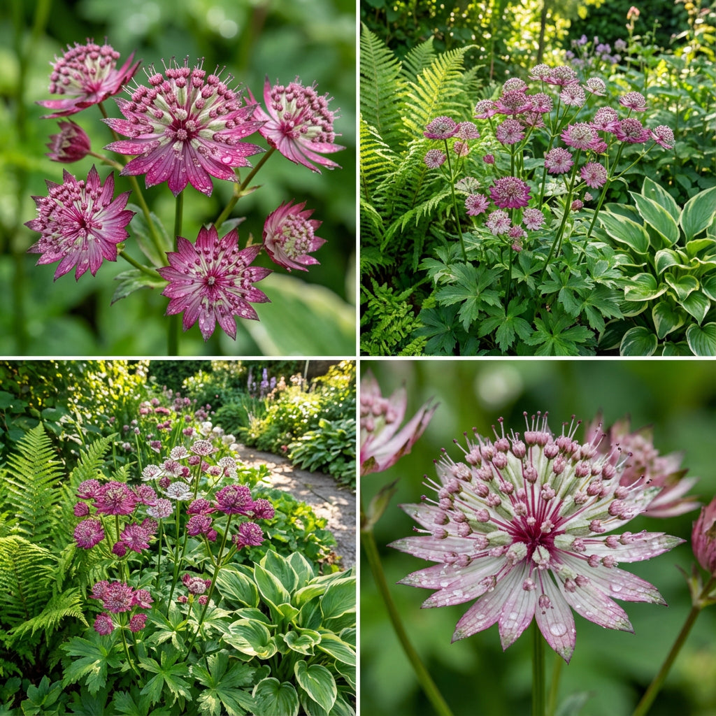 Astrantia Seeds for Starry Blooms Planting