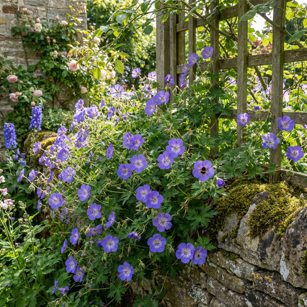 Blue Climbing Geranium Seeds for Easy Planting