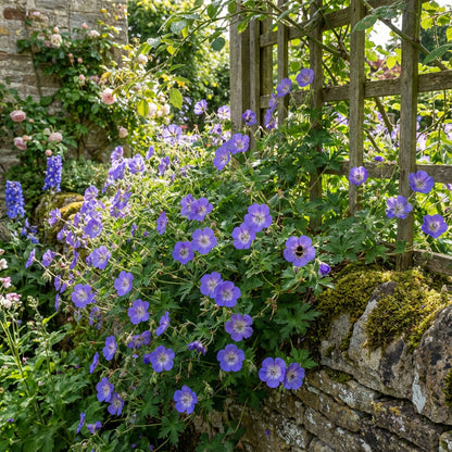 Blue Climbing Geranium Seeds for Easy Planting