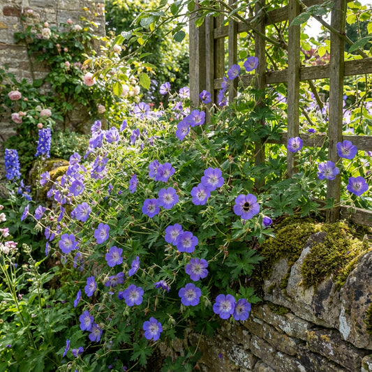 Blue Climbing Geranium Seeds for Easy Planting