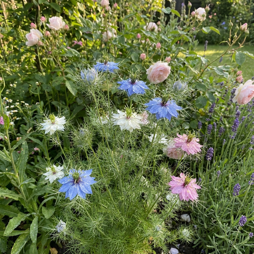 Nigella Damascena Flower Seeds - Perfect for Garden Planting