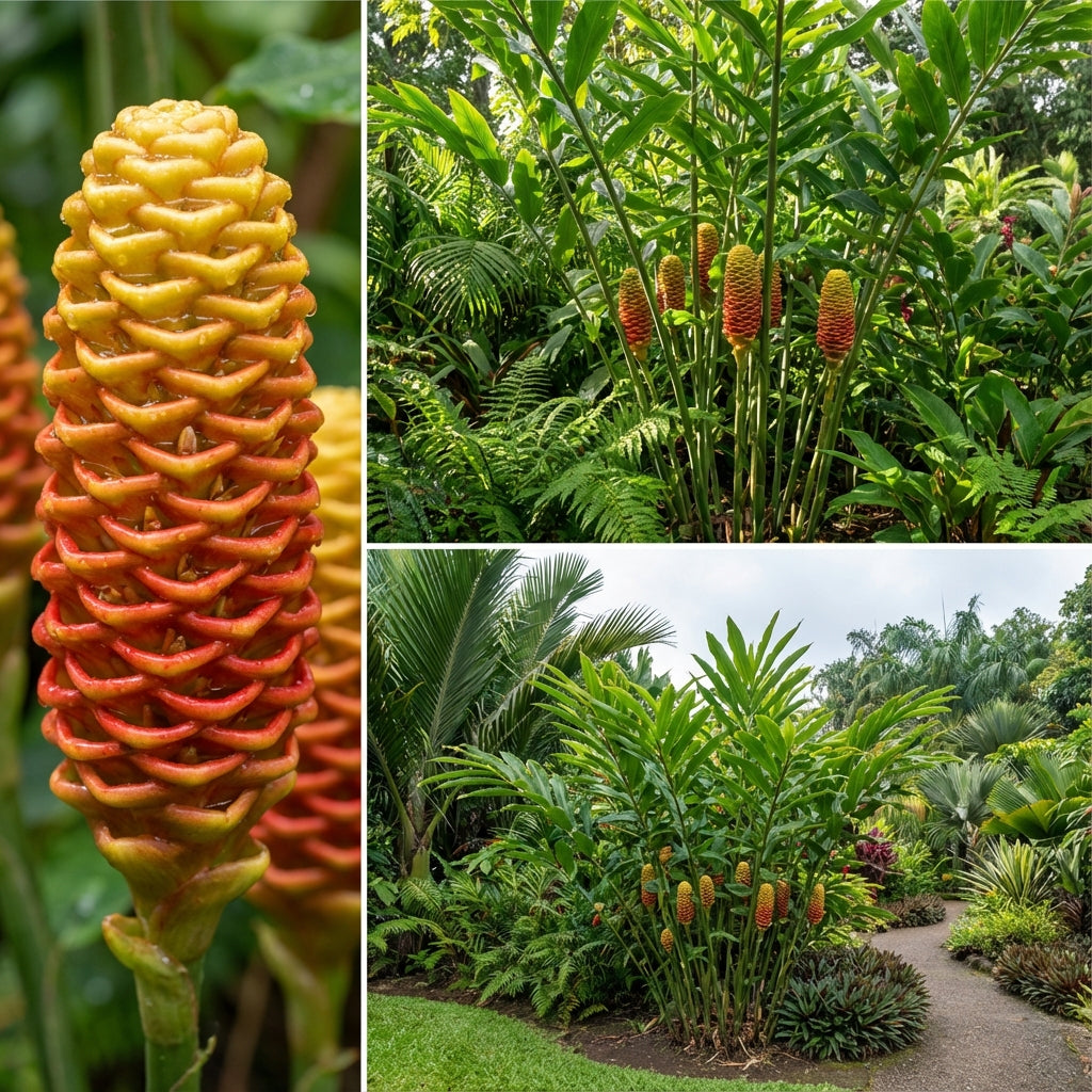 Tropical Beehive Ginger Seeds for Planting - Exotic Flower